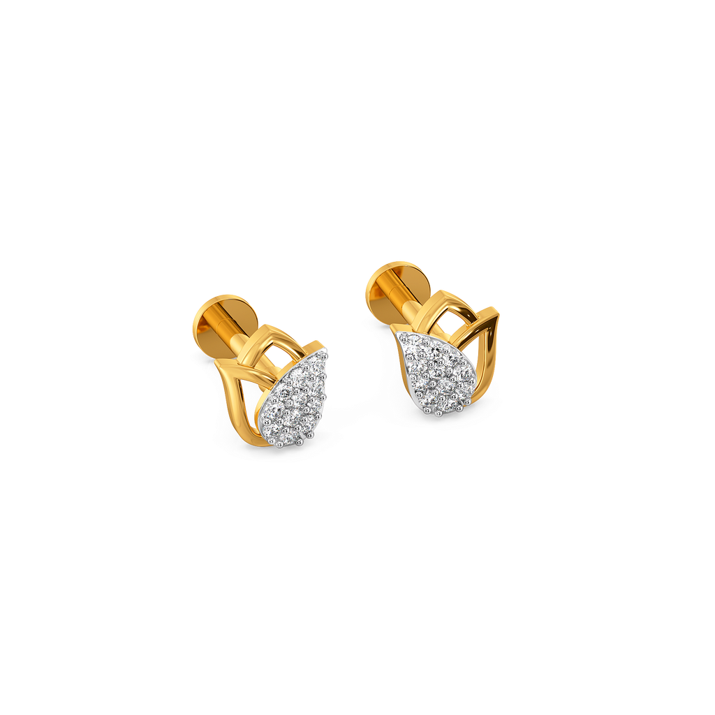 Dairy of a Daisy Diamond Earrings