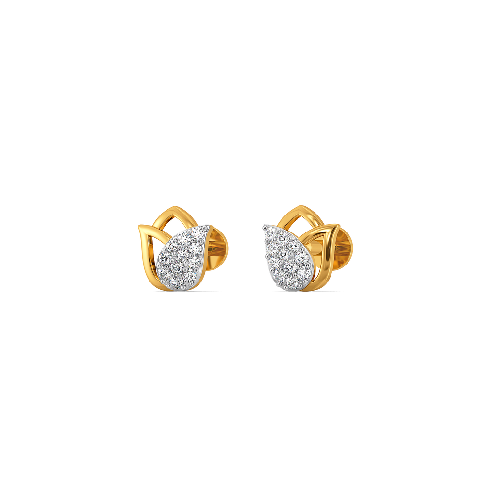 Dairy of a Daisy Diamond Earrings