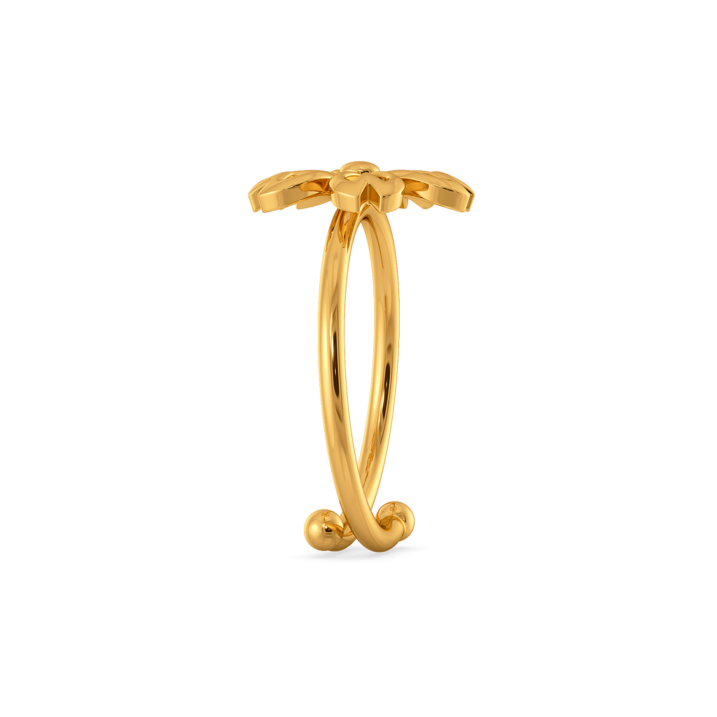 Beautiful Garden Gold Rings image