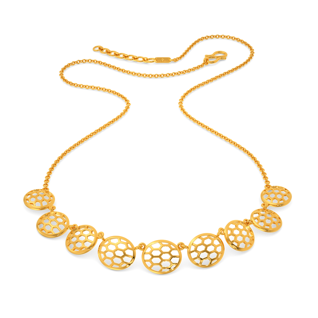 Winding Whisper Gold Necklaces