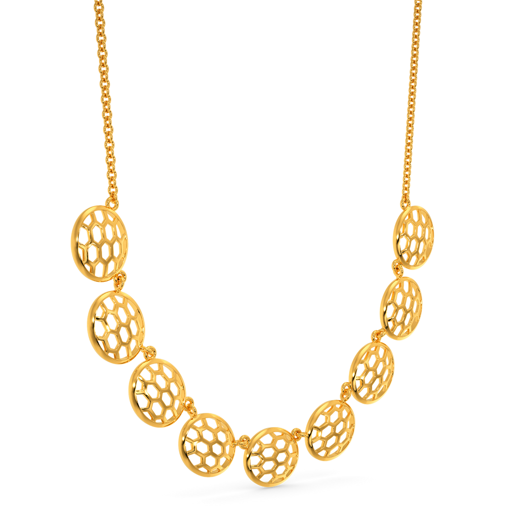 Winding Whisper Gold Necklaces