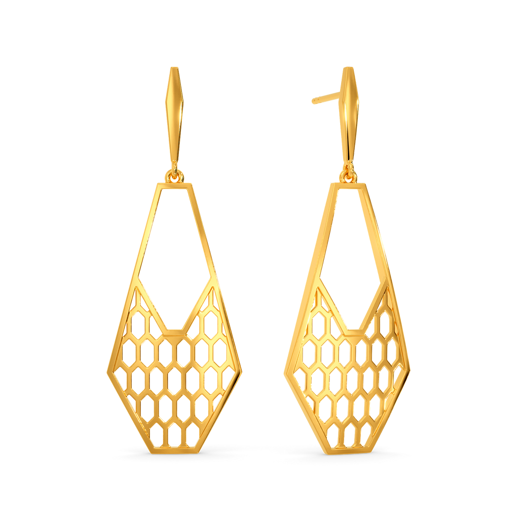 Viper Vogue Gold Earrings