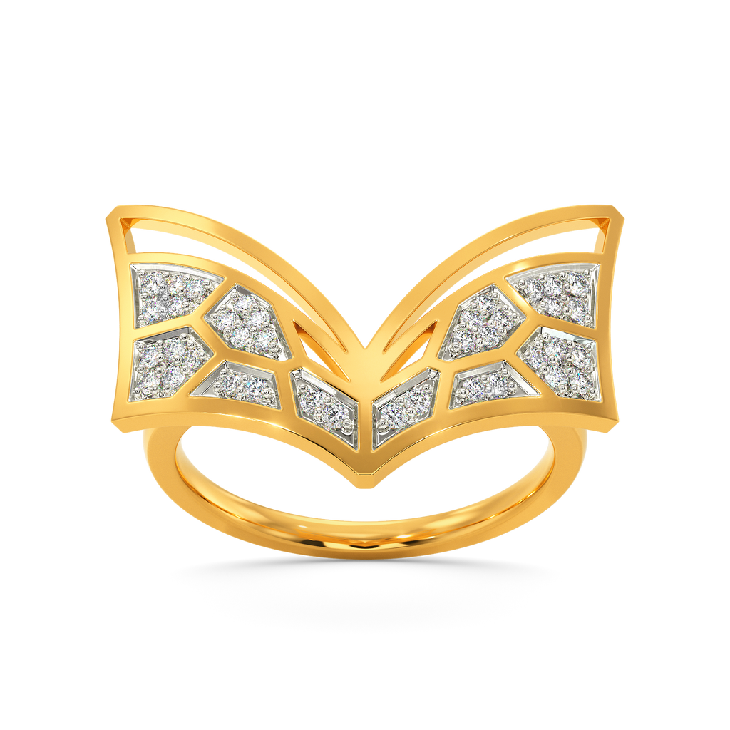 Hisss Charm Diamond Rings alternate view 3