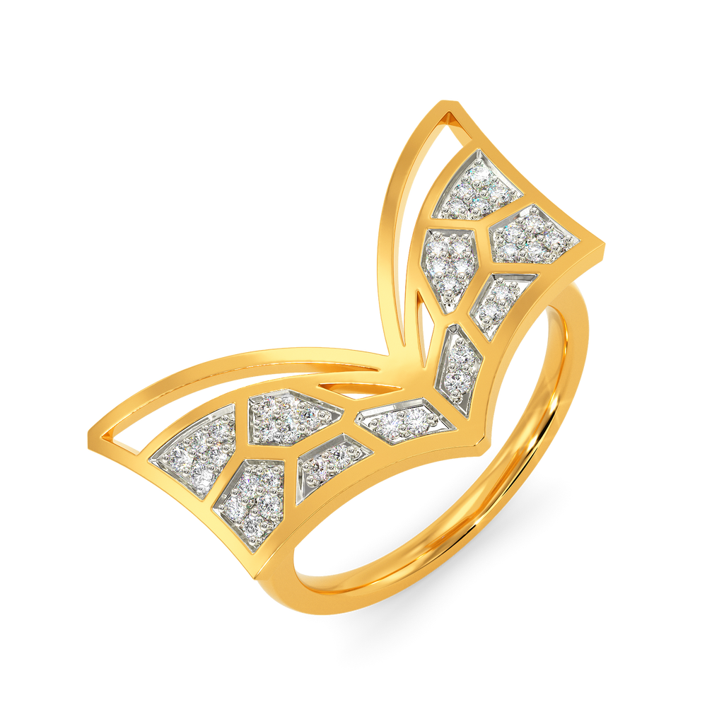 Hisss Charm Diamond Rings
