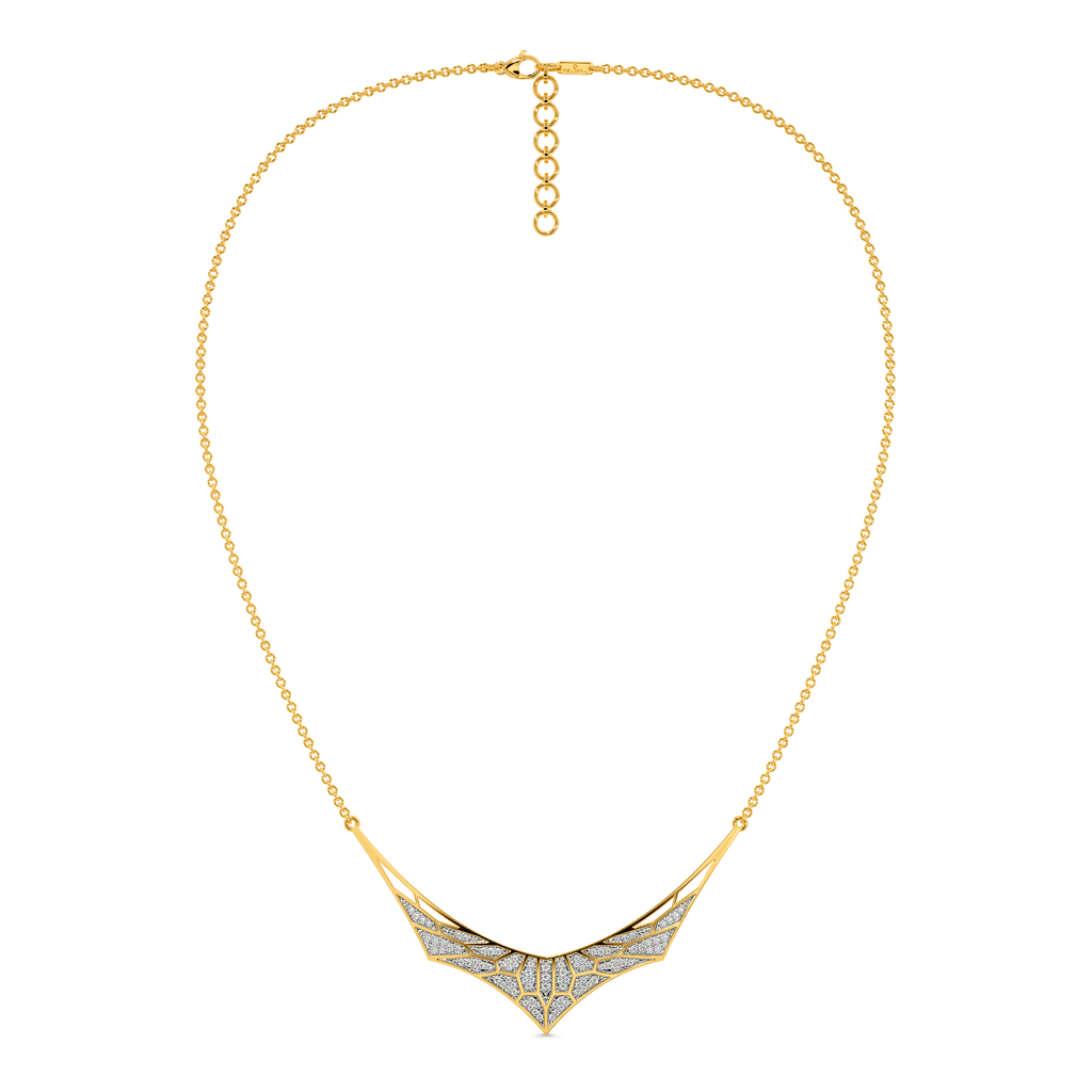 Hisss Charm Diamond Necklaces