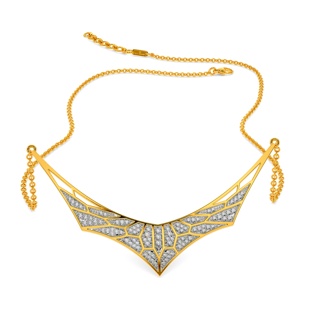 Hisss Charm Diamond Necklaces