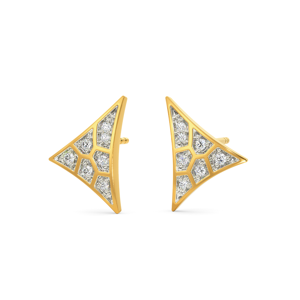 Hisss Charm Diamond Earrings