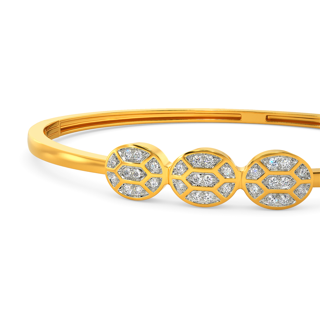 Serpentine Chic Diamond Bangles