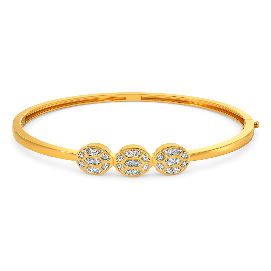 Serpentine Chic Diamond Bangles