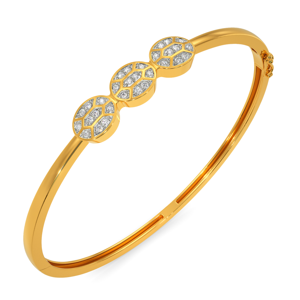 Serpentine Chic Diamond Bangles