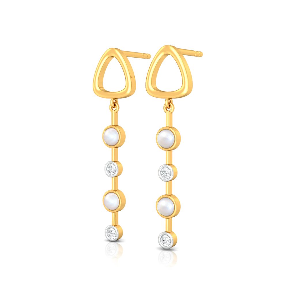 Style Drops Diamond Earrings