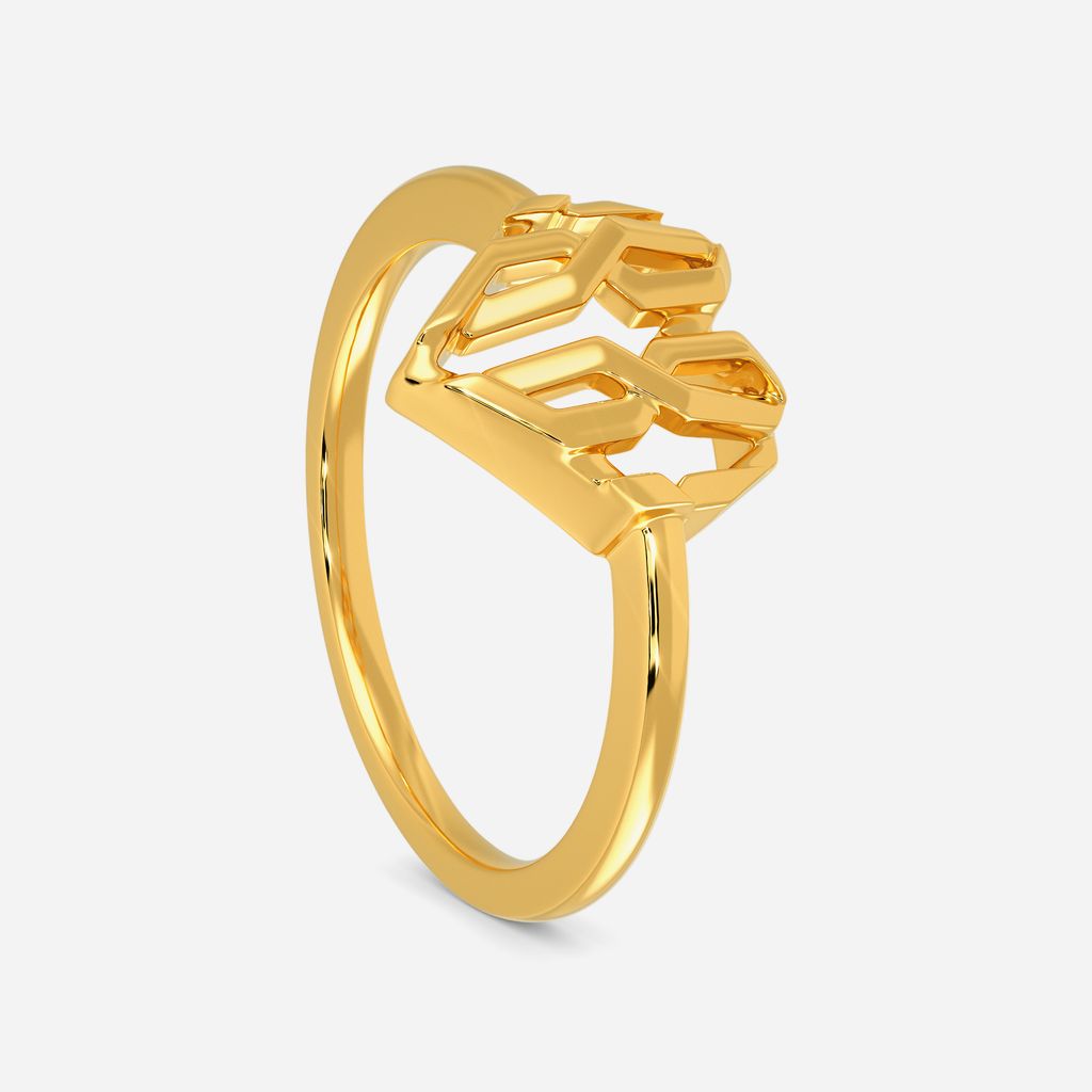 Yarns of Love Gold Rings image