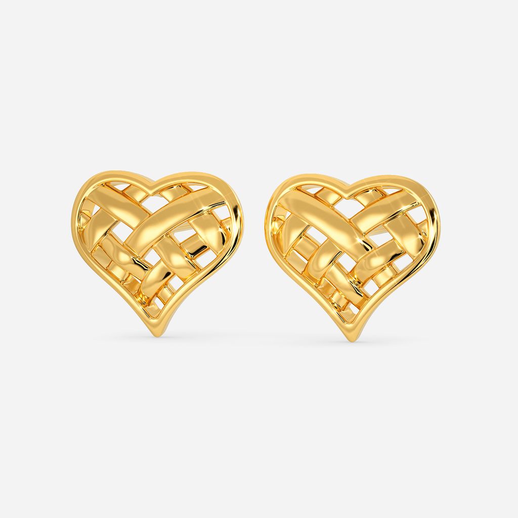 Yarn Amour Gold Earrings