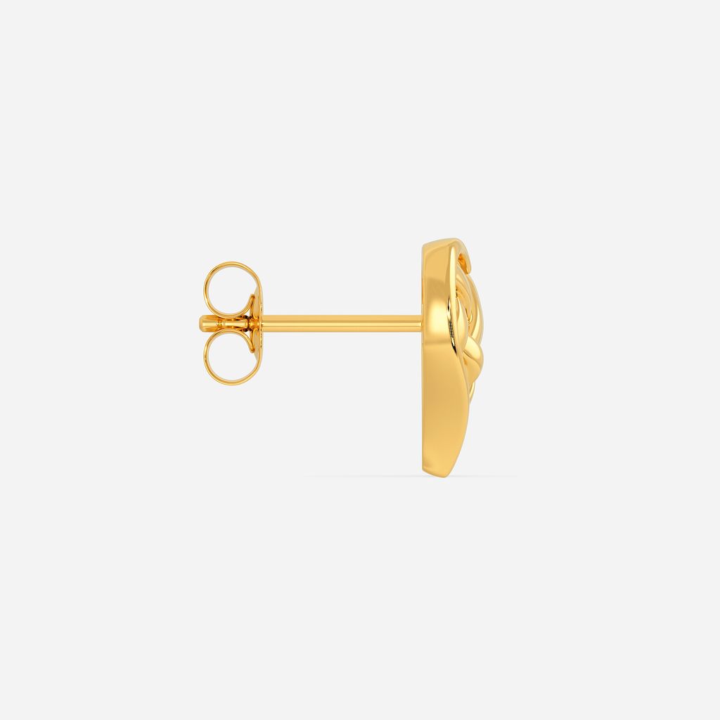 Yarn Amour Gold Earrings