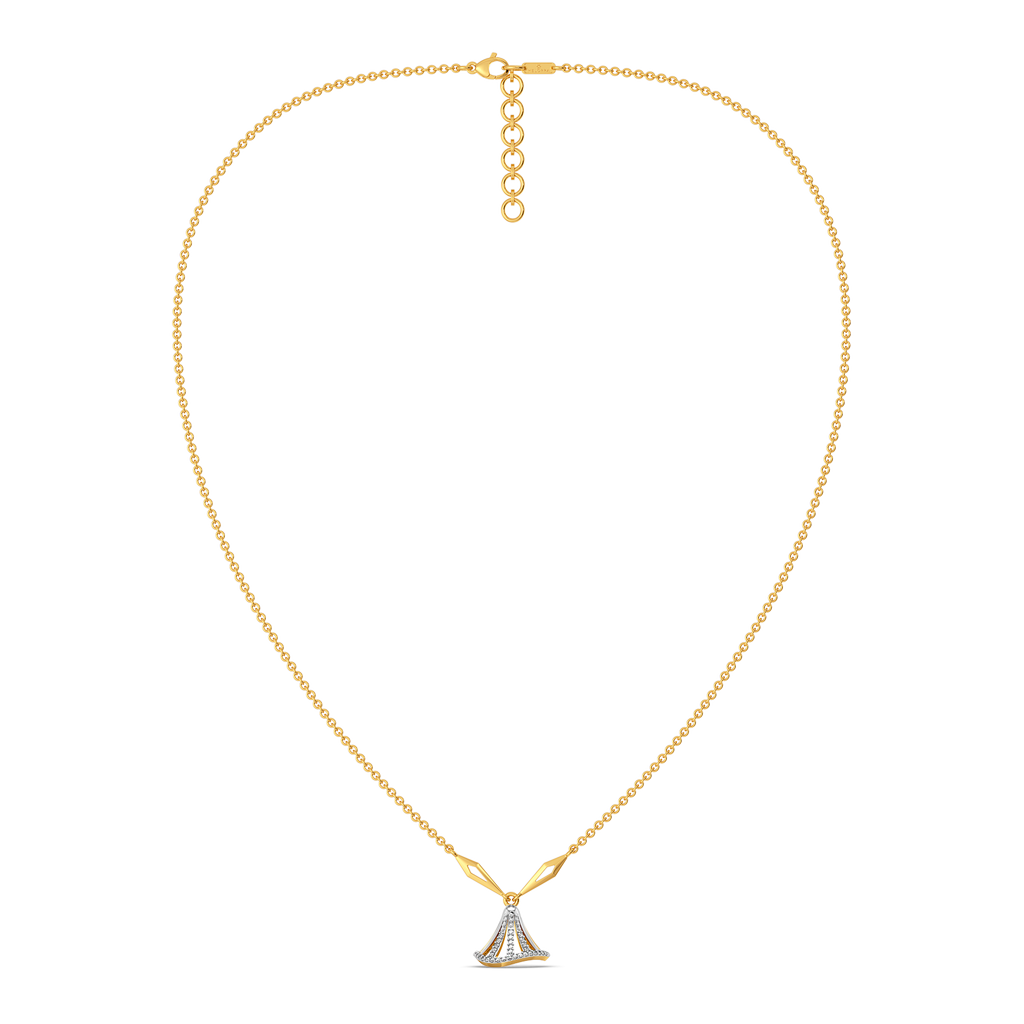 Playful Hems Diamond Necklaces