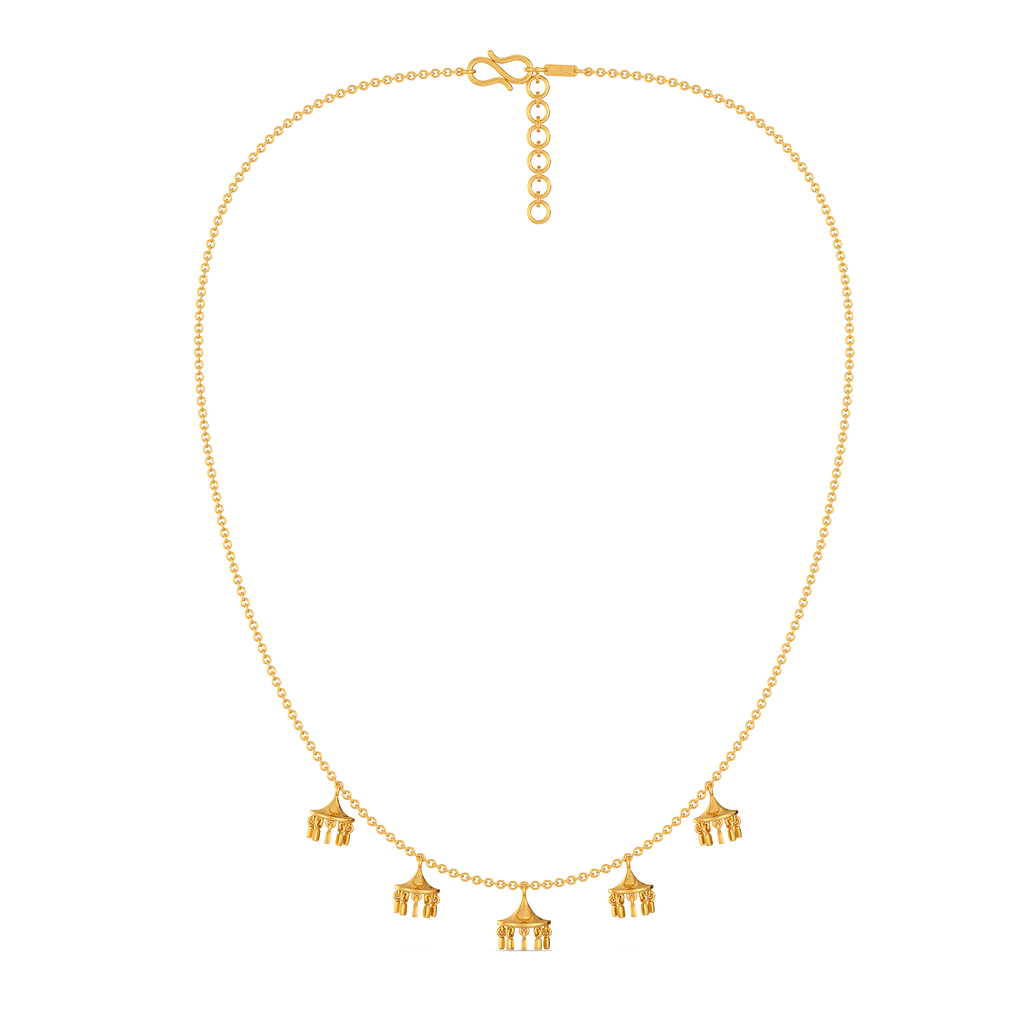 All About the Hem Gold Necklaces