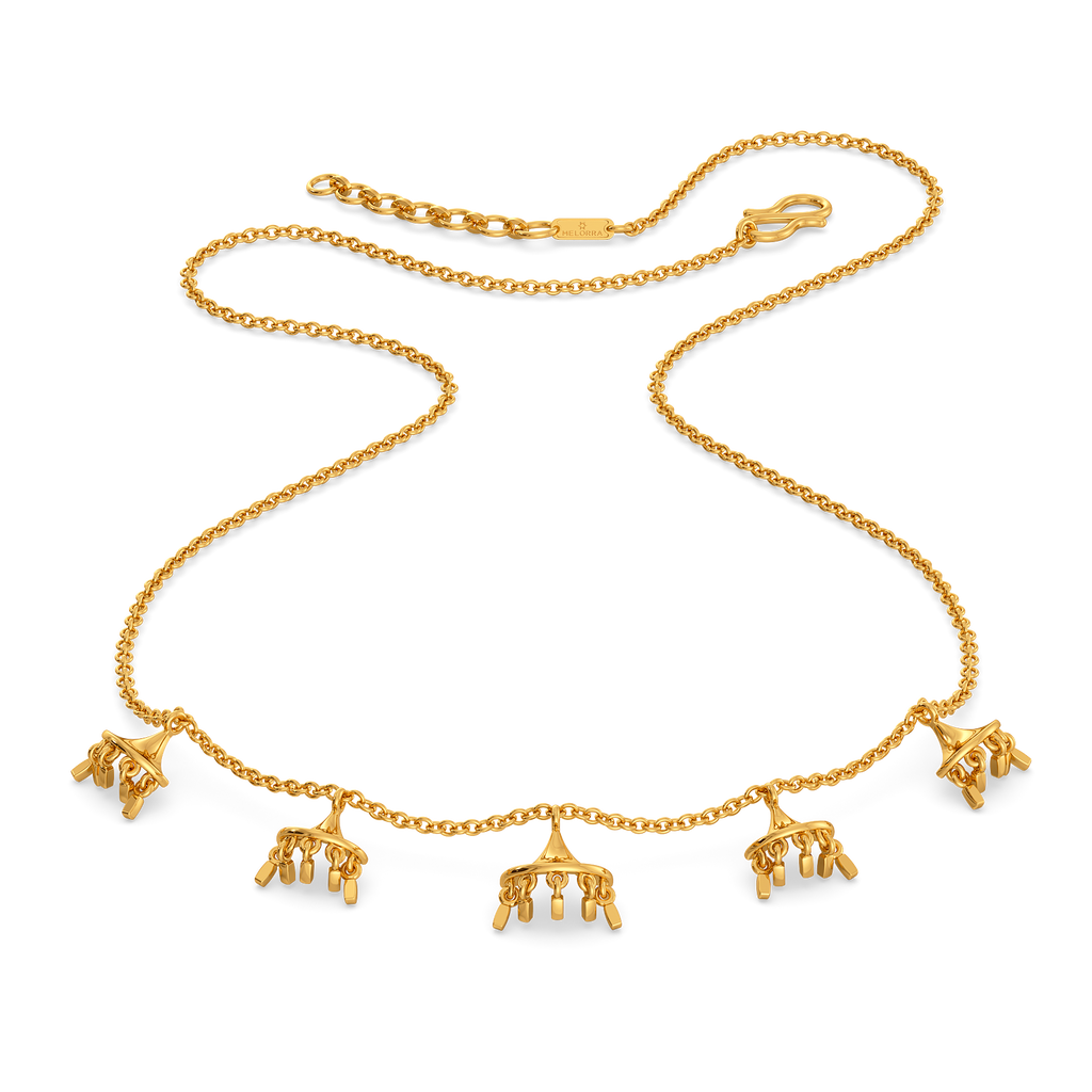 All About the Hem Gold Necklaces