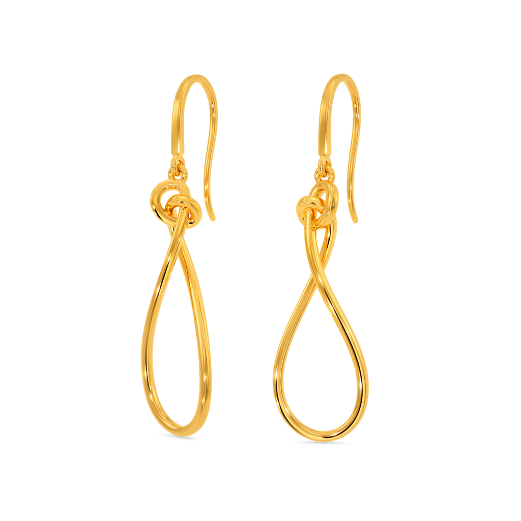 Knot So Gold Earrings
