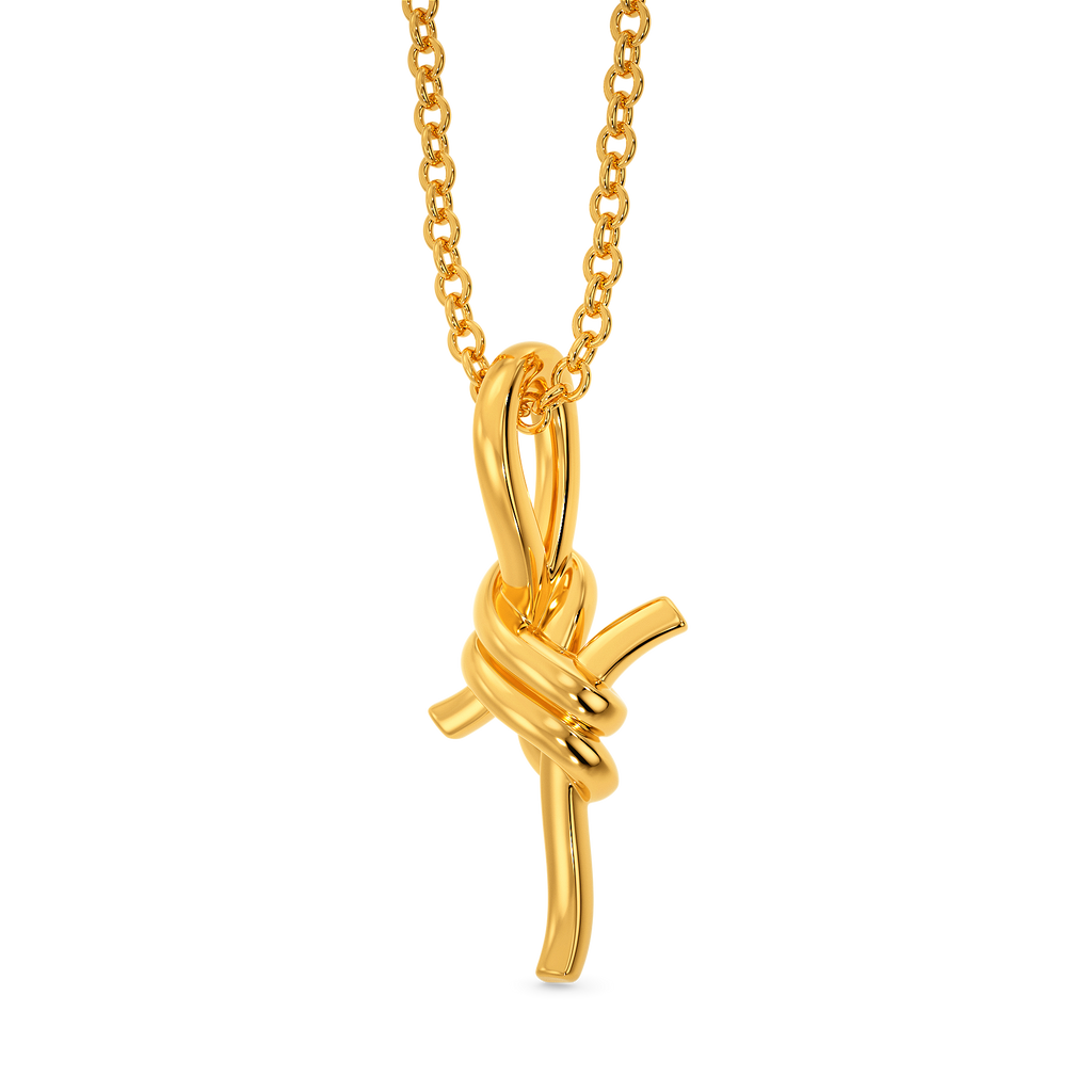 Knot So Basic Gold Pendants