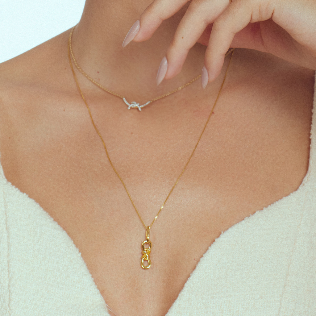 Timeless Knots Gold Pendants