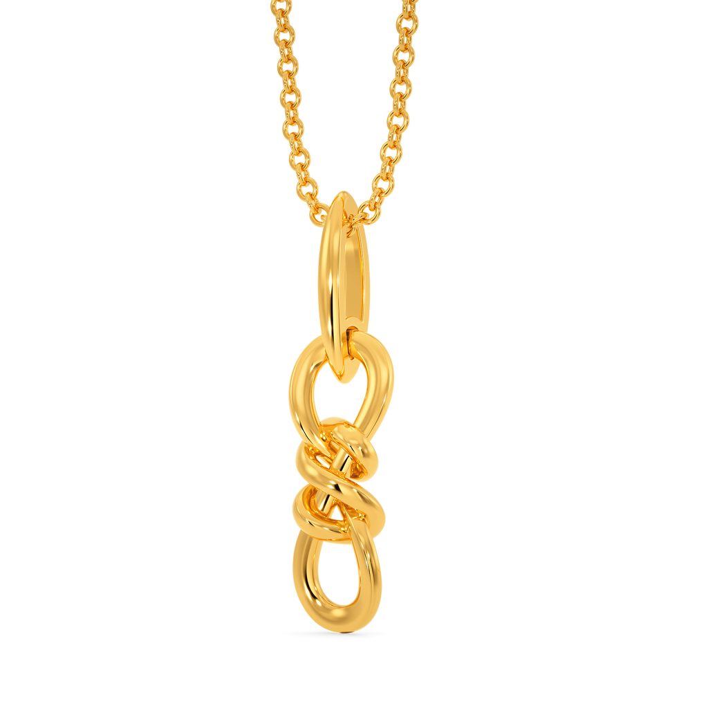 Timeless Knots Gold Pendants