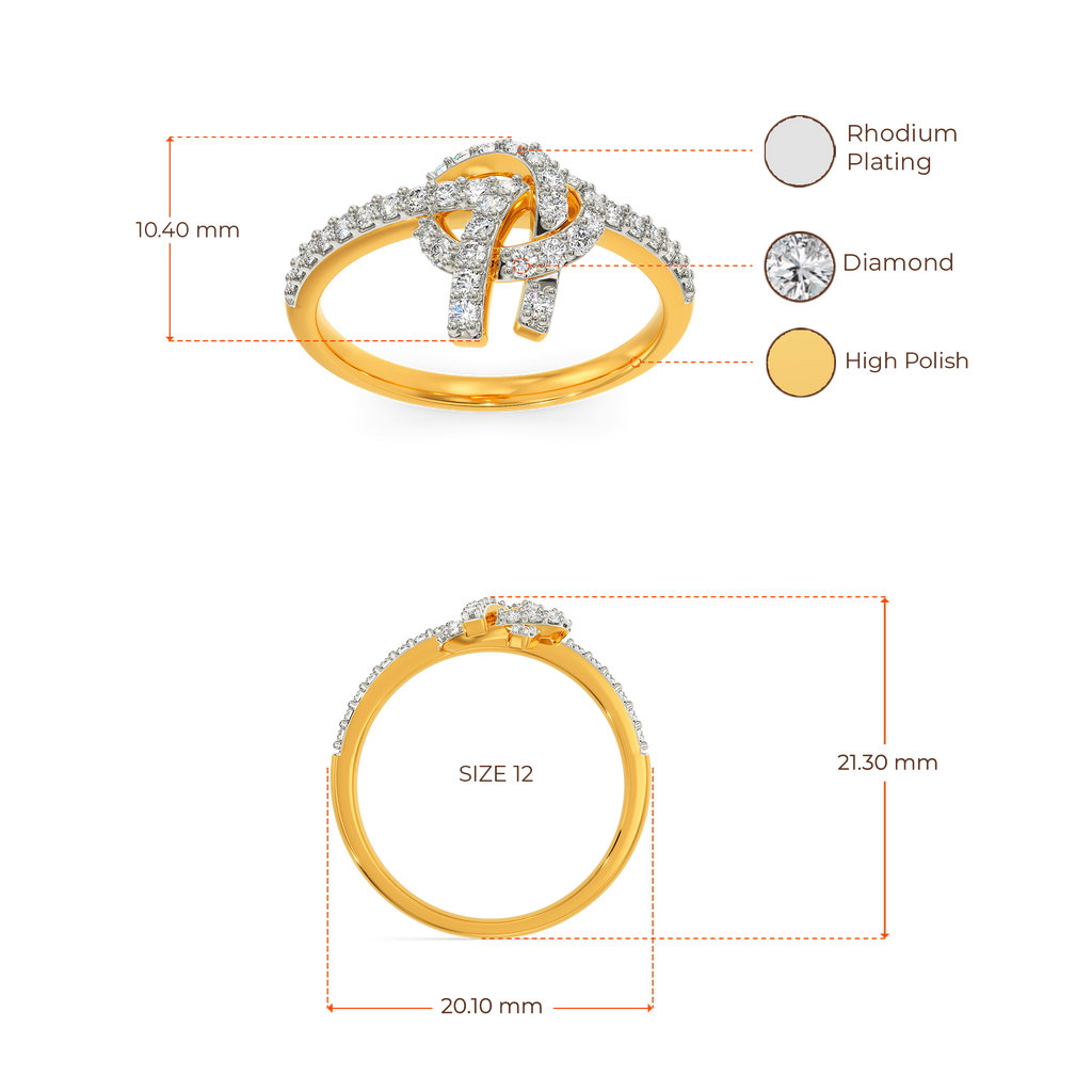 A Knot Story Diamond Rings image