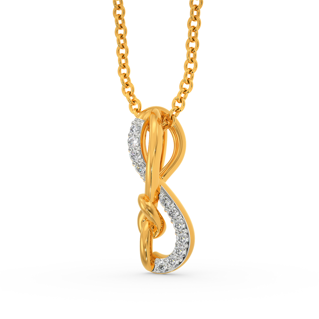 Go To Knots Diamond Pendants
