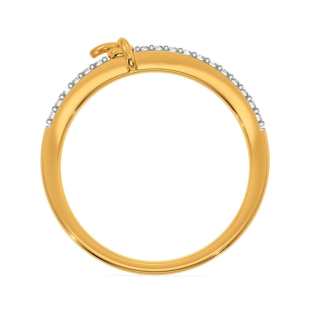 Entwined In Knots Diamond Rings image