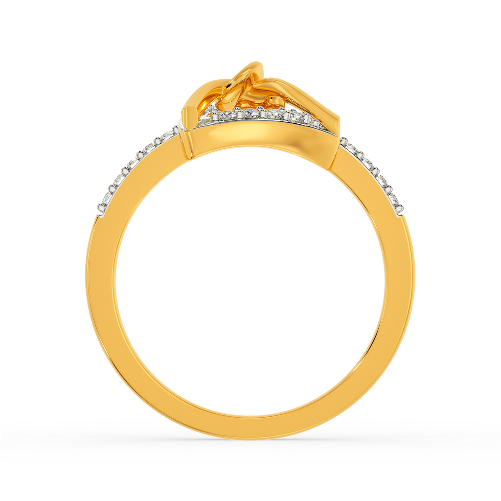 Knot Junction Diamond Rings image