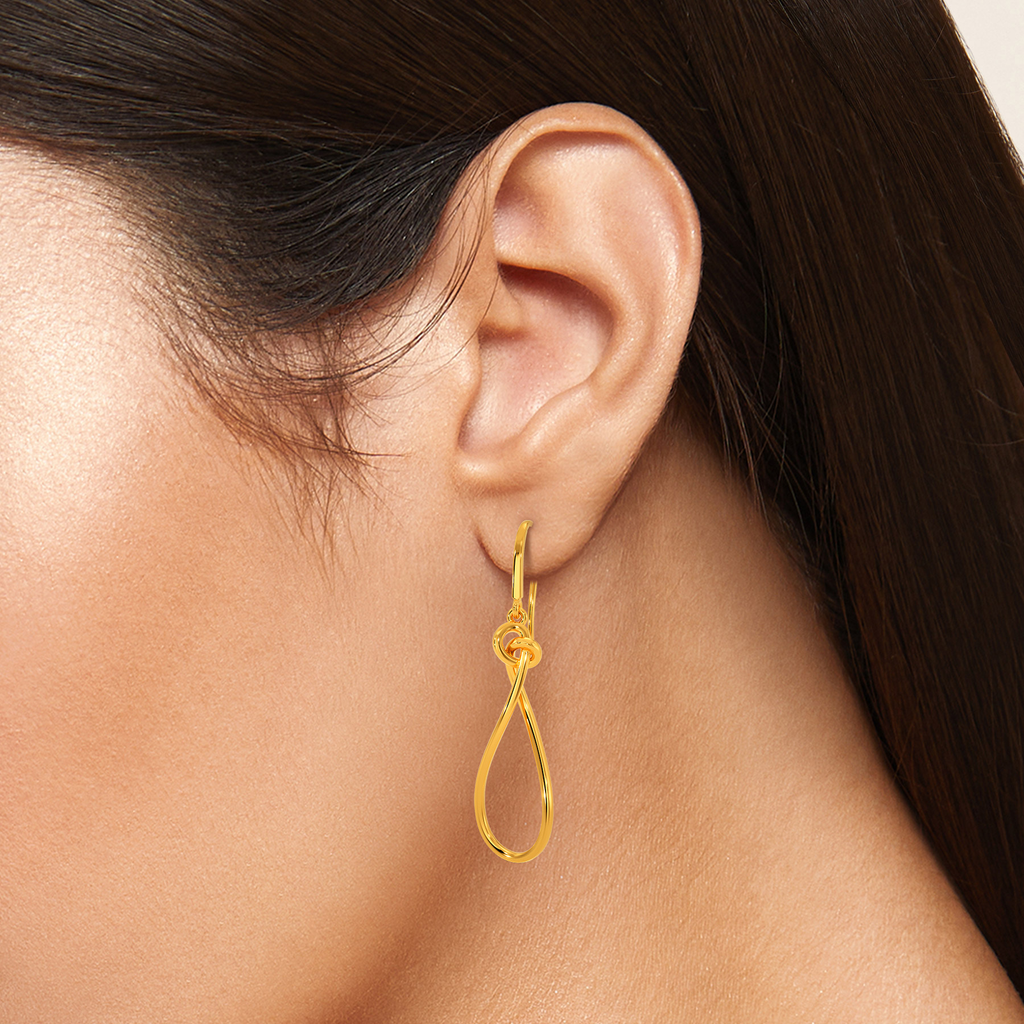 Knot So Gold Earrings