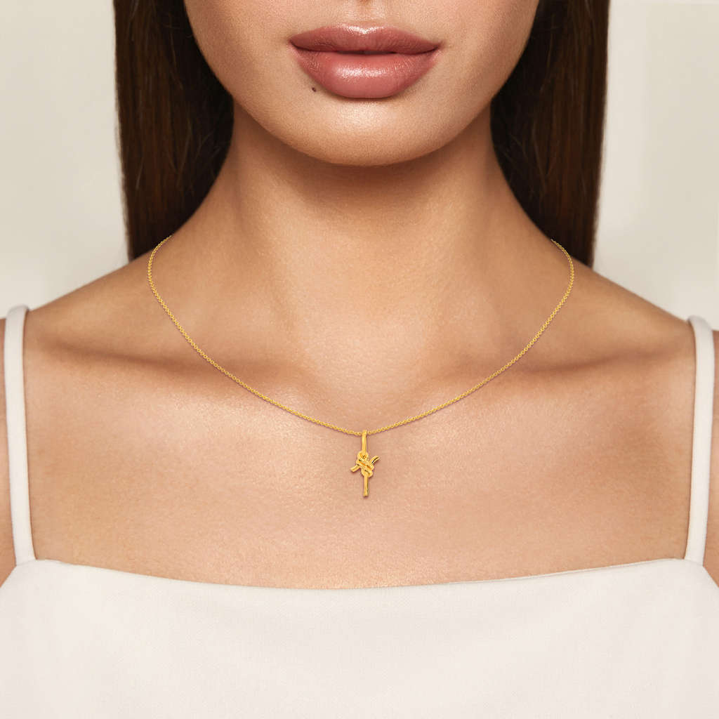 Knot So Basic Gold Pendants