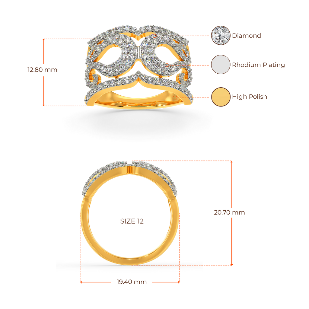Summer Shimmer Diamond Rings image