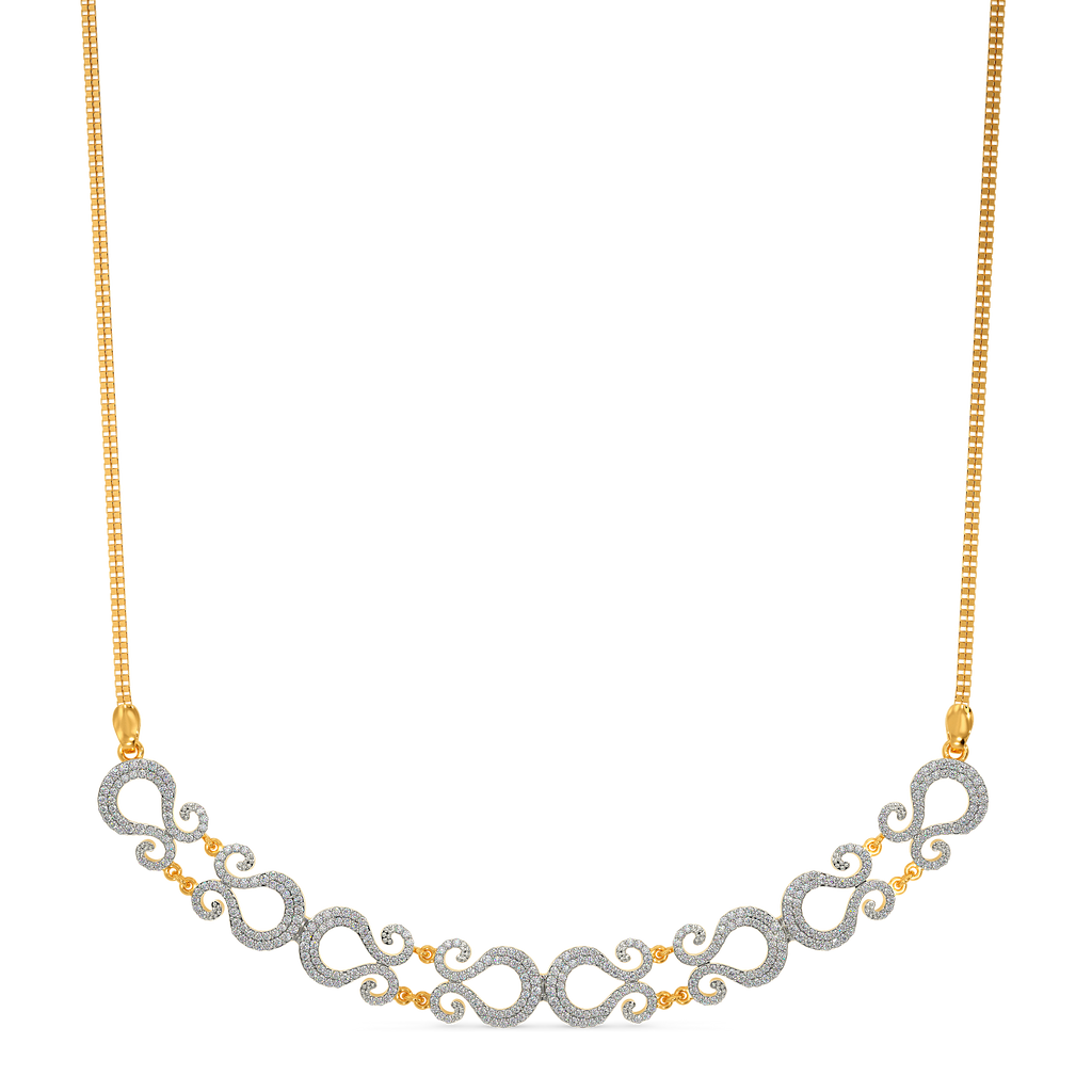 Summer Shimmer Diamond Necklaces