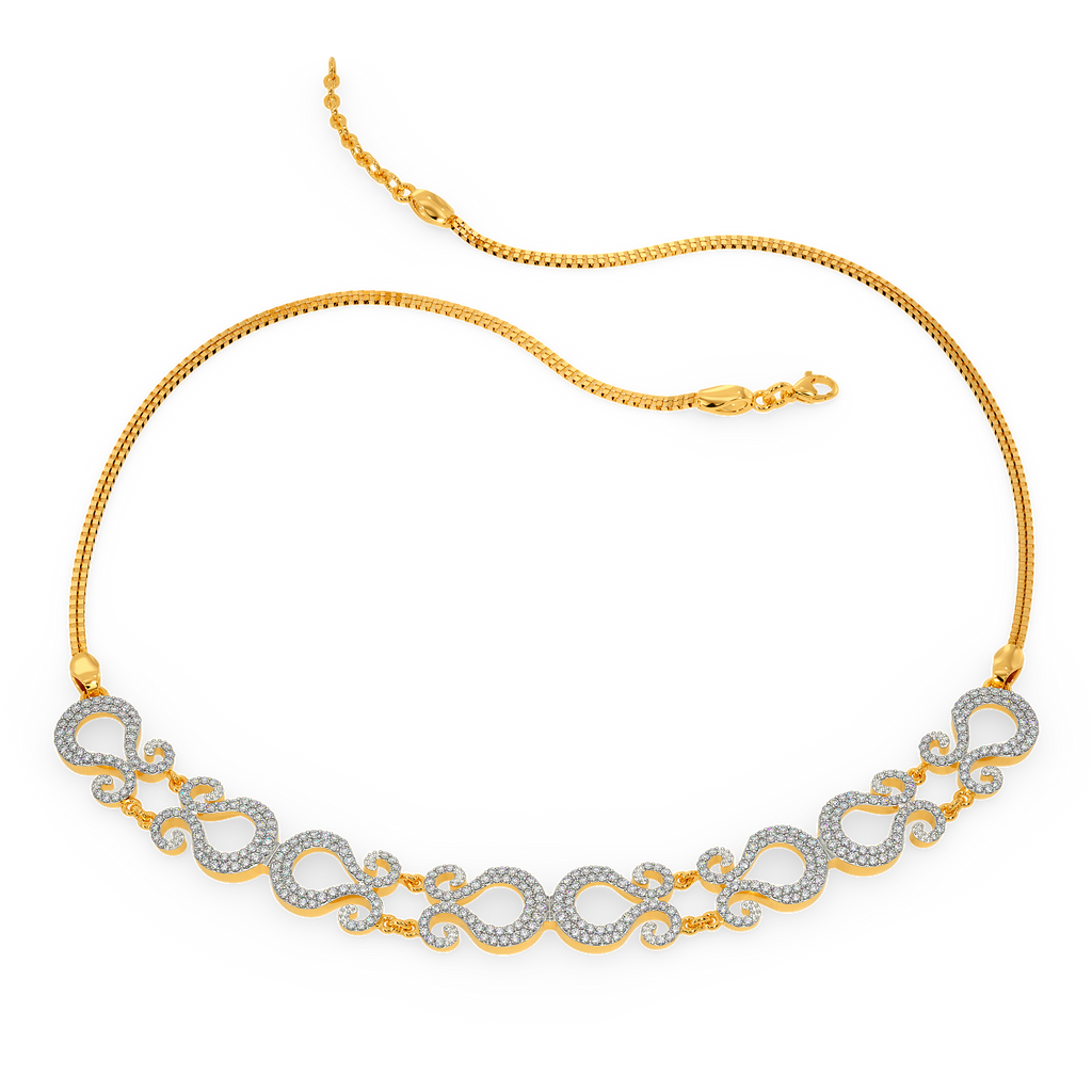 Summer Shimmer Diamond Necklaces
