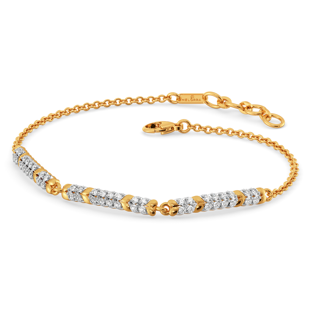 Woven Harmony Diamond Bracelets