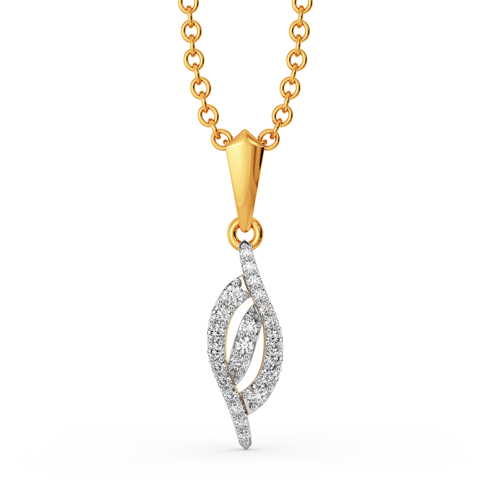 Braided Bliss Diamond Pendants