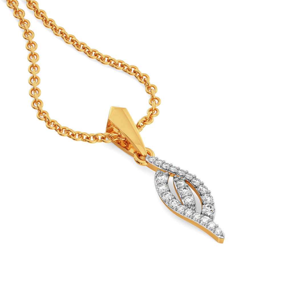 Braided Bliss Diamond Pendants