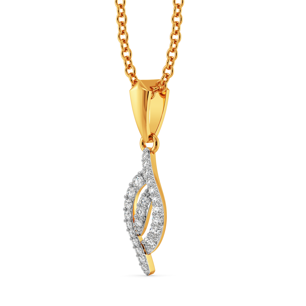 Braided Bliss Diamond Pendants