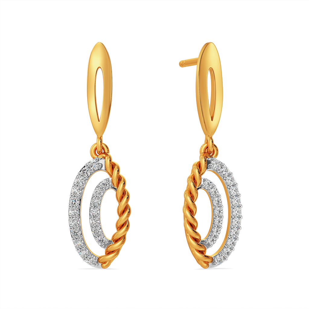 Cozy Knits Diamond Earrings