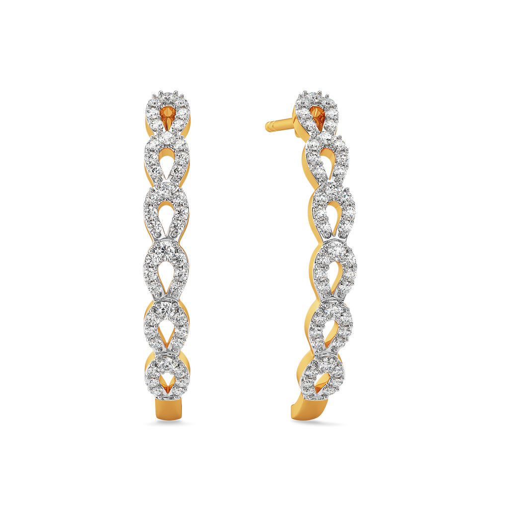 Cozy Knits Diamond Earrings