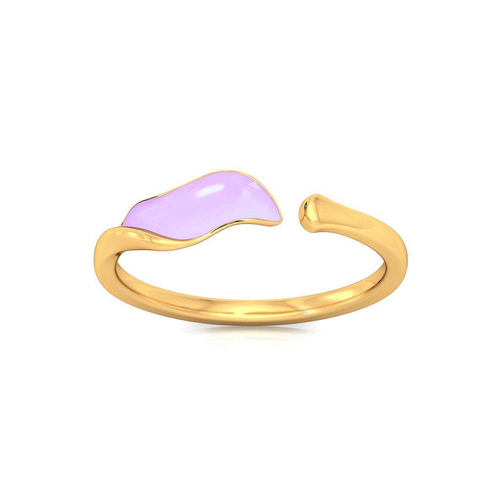 Wonder Lavender Gold Rings alternate view 3
