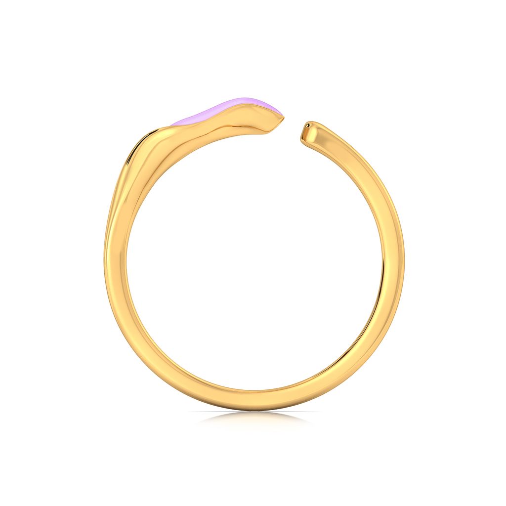 Wonder Lavender Gold Rings image