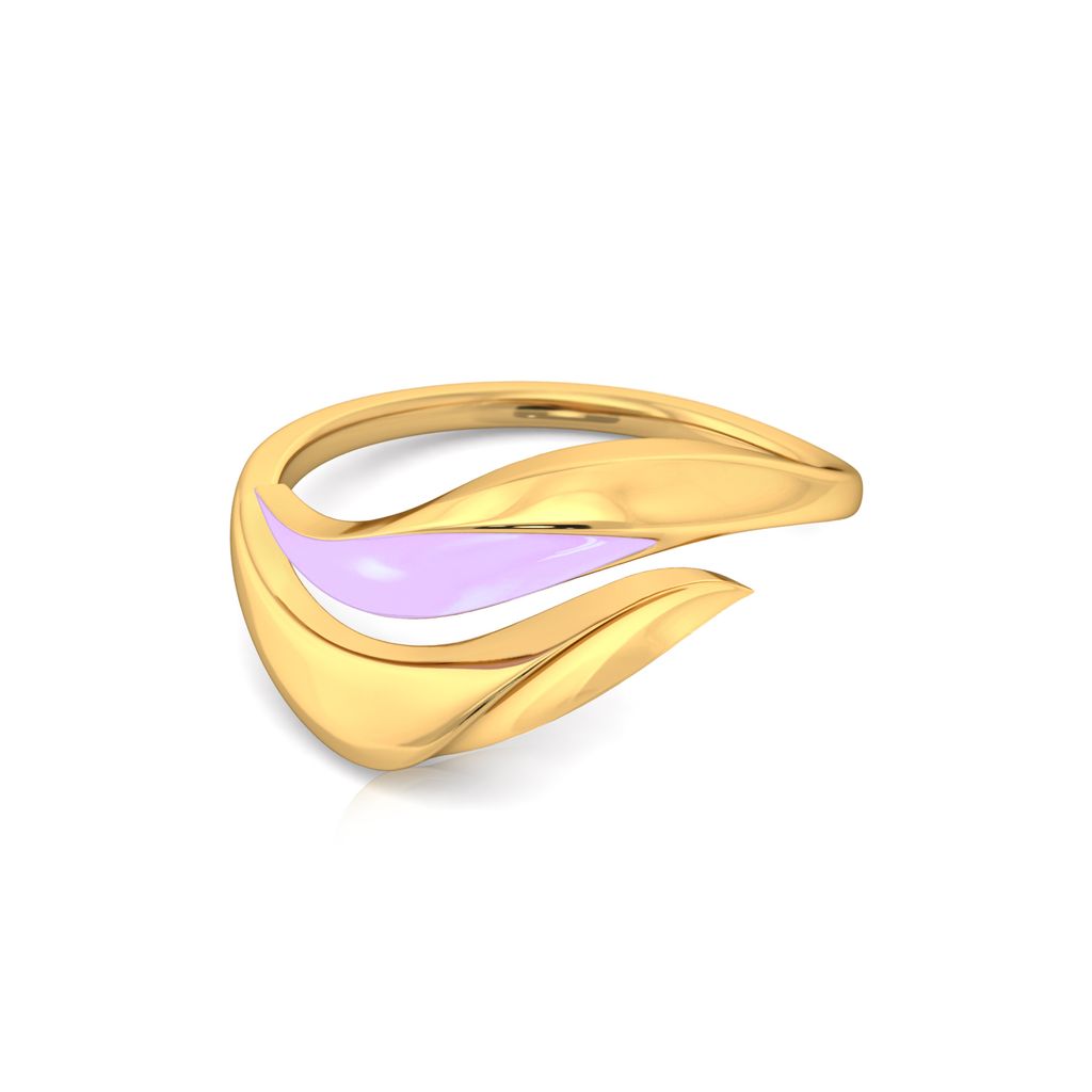 Violet Vision Gold Rings alternate view 3
