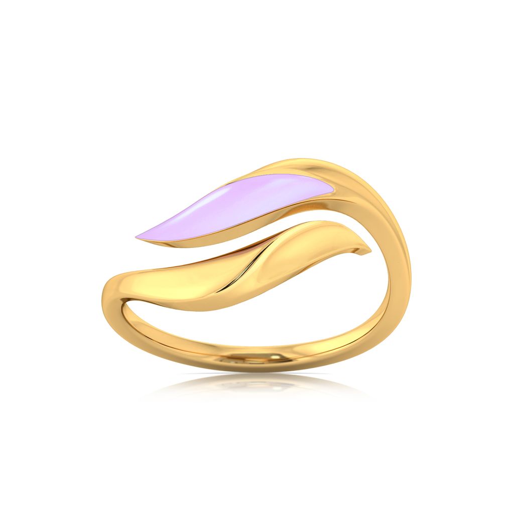 Violet Vision Gold Rings image