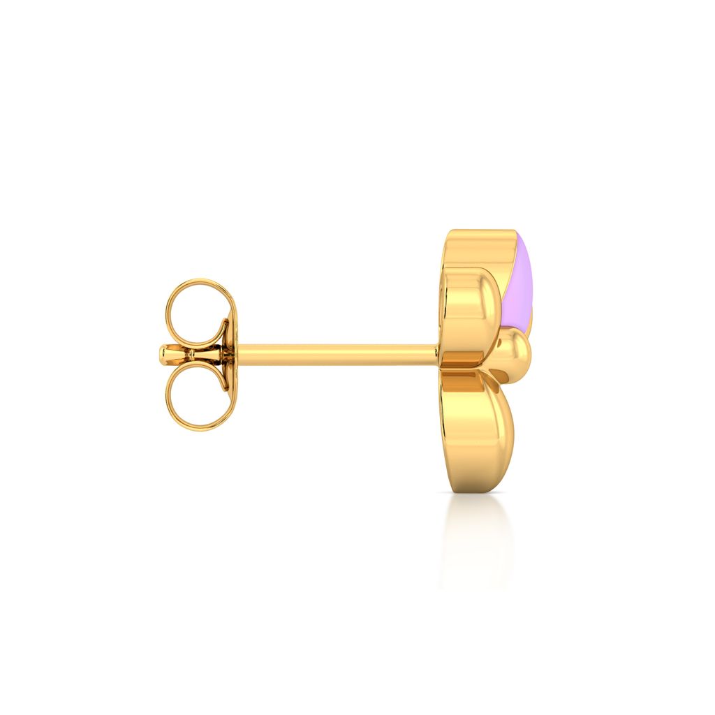 Florid Fancy Gold Earrings