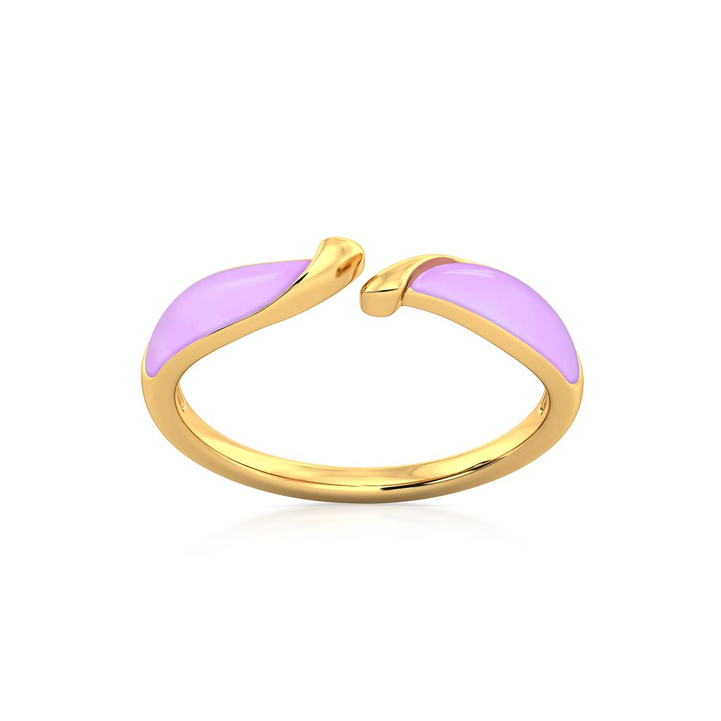 Lilac Takeover Gold Rings alternate view 3