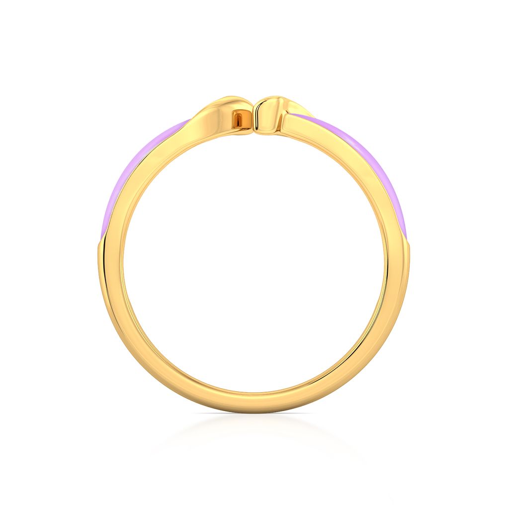 Lilac Takeover Gold Rings image