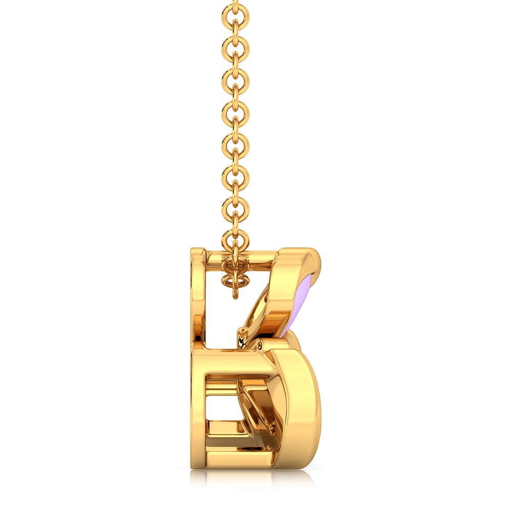 Prim & Purple Gold Pendants