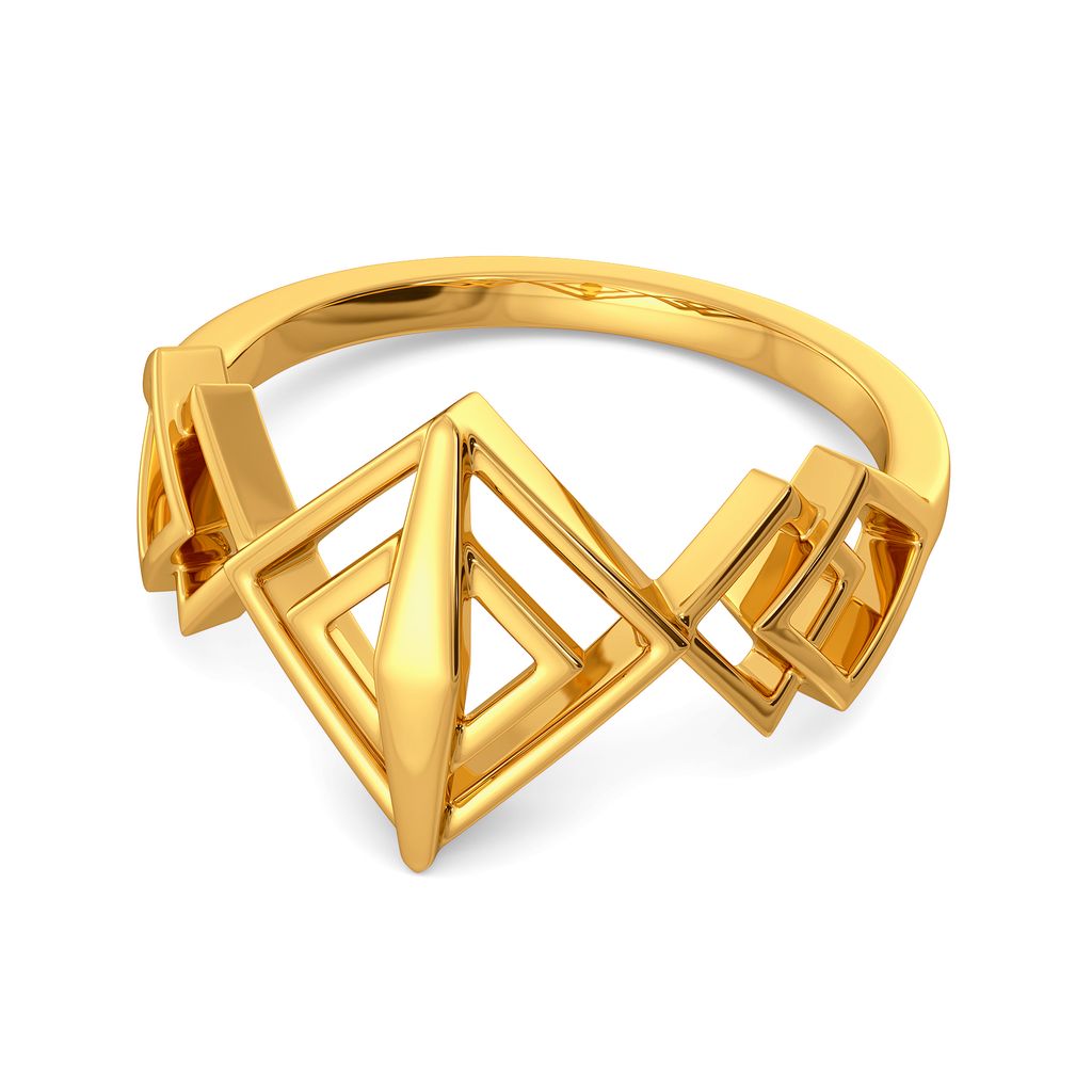 Parisian Power Gold Rings alternate view 3