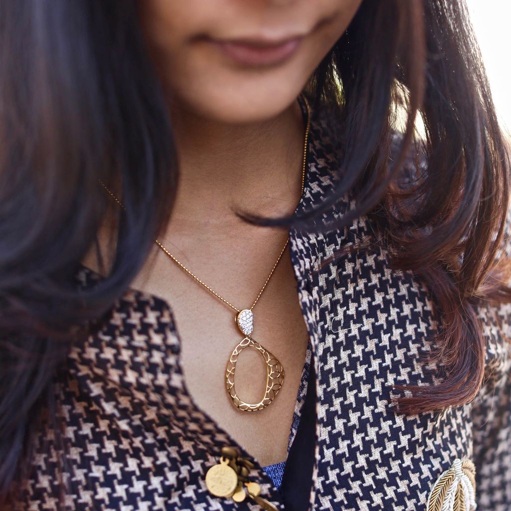 Lace It Up Diamond Pendants